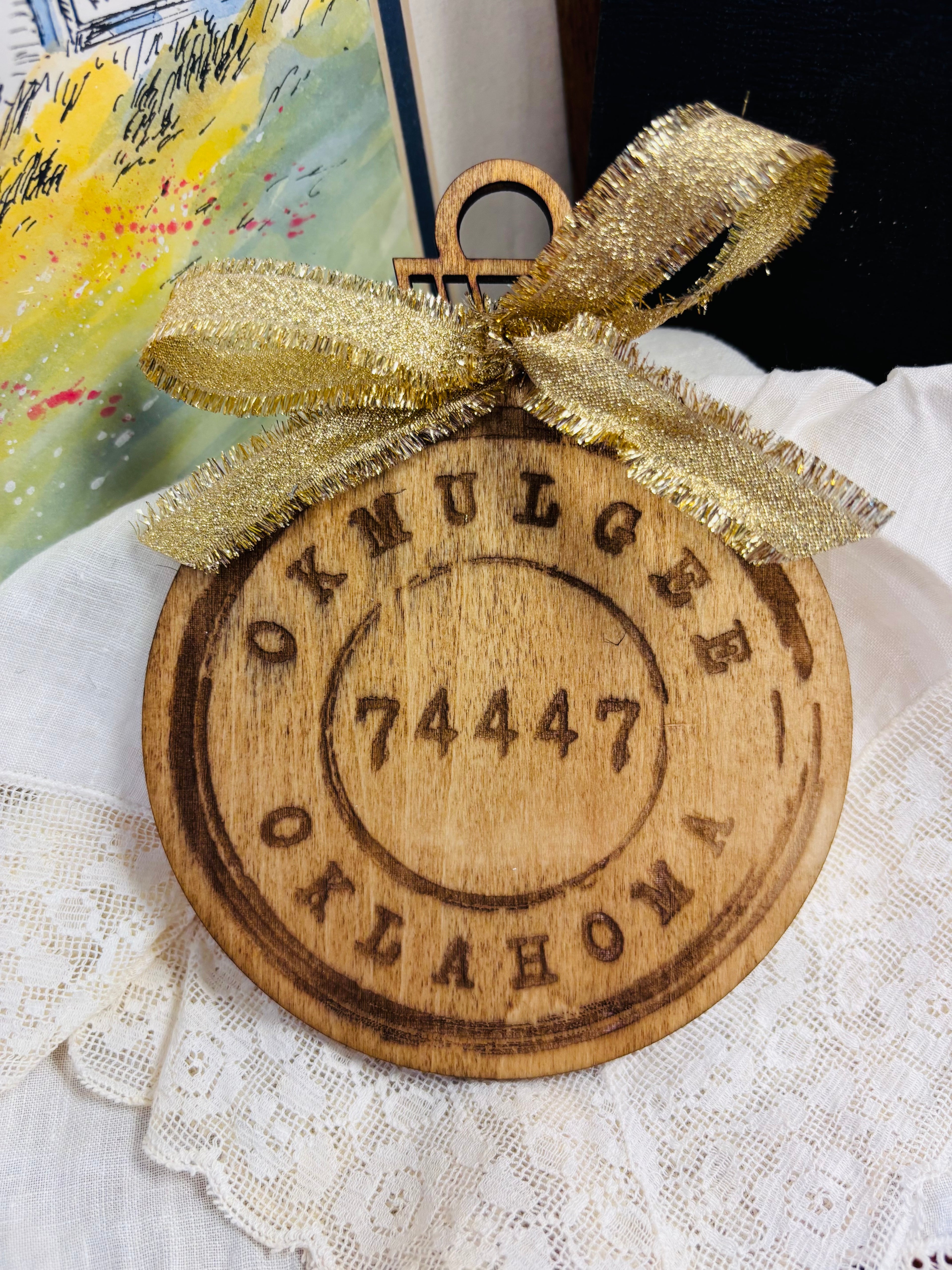 Postage Stamp Ornament
